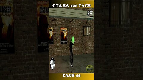 GTA SAN ANDREAS 100 TAGS TAG 48 #shorts #semedissaum #gta