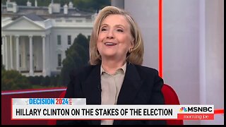 Hillary Suggests She Lost In 2016 Because Of Sexism, Not Policy