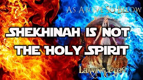 Shekhinah is not the Holy Spirit