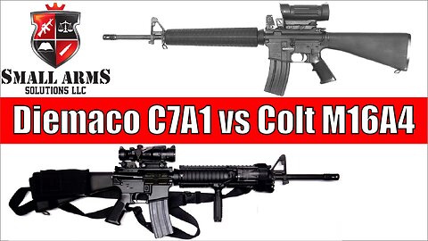 Diemaco C7A1 vs Colt M16A4