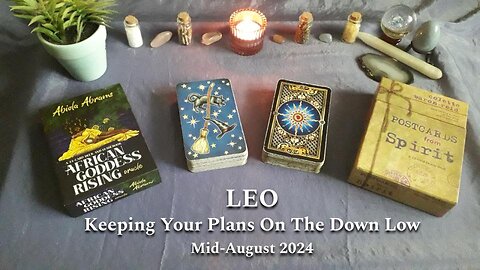 LEO - Keeping Your Plans On The Down Low - Mid-August 2024