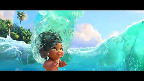 Moana meets the ocean