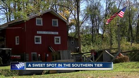 Antique press continues sweet success at Busti Cider Mill