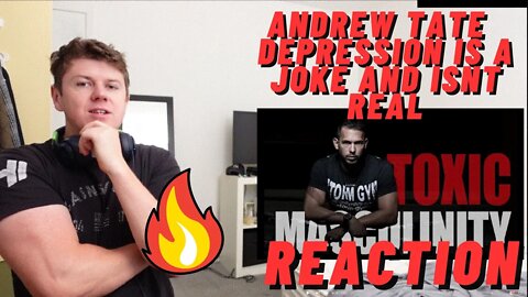 ANDREW TATE - DEPRESSION IS A JOKE AND ISNT REAL!! | GET YOUR SH1T TOGETHER MOTIVATION | IRISH REACT