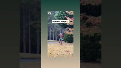 Can you do This Double Jump😤💯🔥 #dedication #amazing #greatness #sports #athletics #pure #awesome