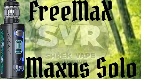 Freemax Maxus Solo 21700 100w Starter Kit