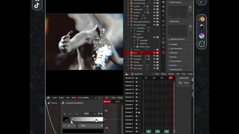 #Blender: Modelo, video y efectos en el visor 3d