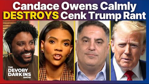 Candace Owens CALMLY DESTROYS Cenyk After his UNHINGED Trump Rant