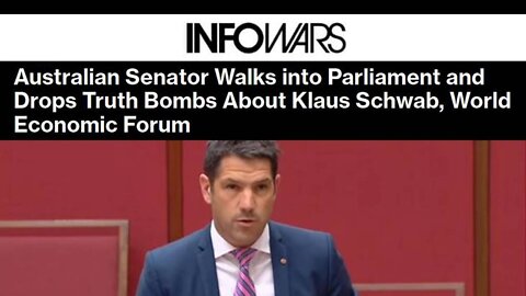 Australian Senator Walks into Parliament and Drops Truth Bombs About Klaus