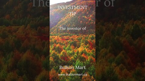 Investment Tip from Bullion Mart