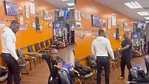 Dude Tried To Throw Hands With His High School Bu||y After Running Into Him At A Barbershop! (SKIT)