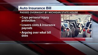 Michigan House passes bill lowering auto insurance rates