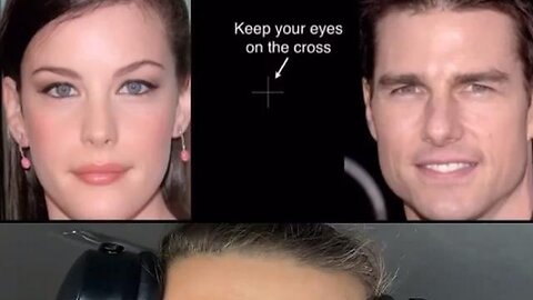 How to explain this? - Focus on the cross and tell me what you see 🥴😳🤯 DEMONFACES