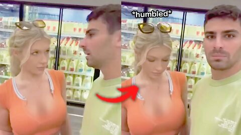 Man Humbles Girl with SIMPLE Trick..