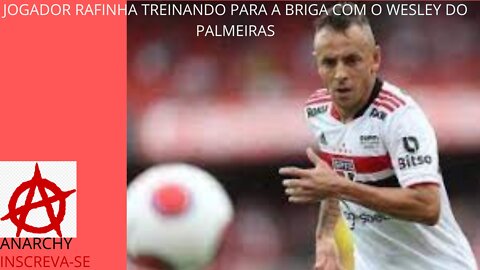 RAFINHA DO SÃO PAULO TREINANDO PARA A BRIGA COM O WESLEY DO PALMEIRAS