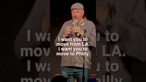 Who wants to live in Philadelphia? #shorts #shortsfeed #comedian #crowdwork #standup