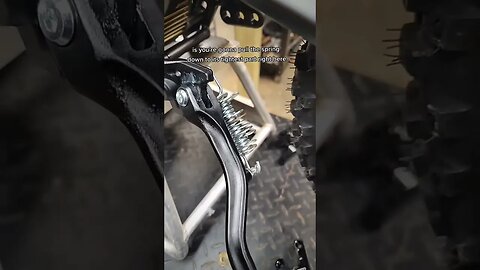 Tough Kickstand Spring Removal Trick!