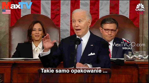 LOL z MaxTV -Biden State of the Union is...bizarre? - from MaxTV