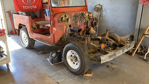 73 FJ40 restoration