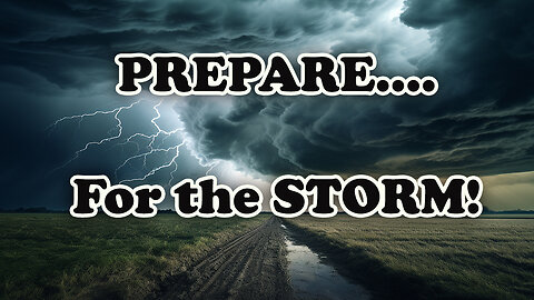 WHY DO WE HAVE TO STOCK UP FOR 5 DAYS DUE A STORM? READ 15 AUG 2024