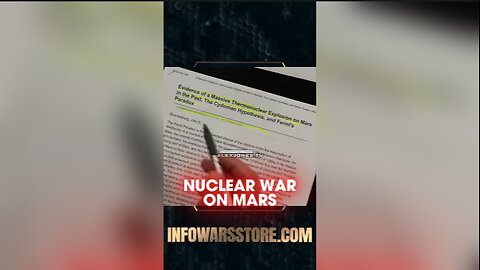 Alex Jones: Was There a Nuclear War on Mars - 9/7/24