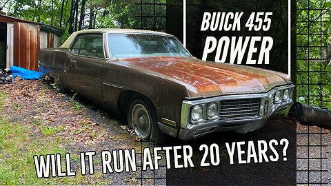 ABANDONED Big Block Buick - WILL IT RUN?