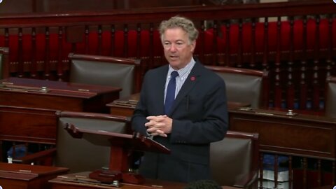 Rand Paul Single-Handedly Blocks Quick Passage of 40 Billion Dollars to Ukraine