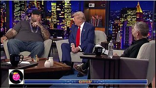 (Pt.1) President Trump Rare Late-Night Show Appearance On Gutfeld (Assassination Attempts) 9.18.24