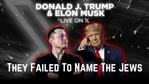 Trump & Musk Interview Fail by Jeff Rense