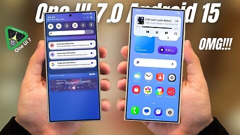 Samsung One UI 7.0 Android 15 - WOW, OFFICIAL UPDATE!!!