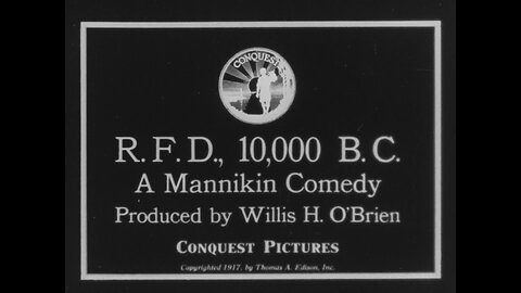 10,000 B.C. (1917 Original Black & White Film)