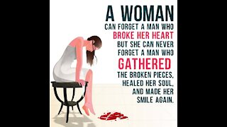 A woman can forget a man who broke [GMG Originals]