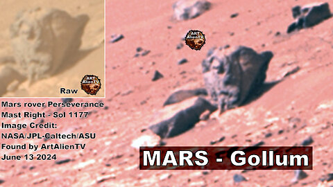 MARS Gollum. River Valley Remains. ArtAlienTV