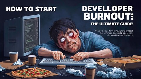 How to start a burnout as a developer? Top tips