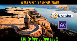 Blender tracking tutorial: Part Two: Compositing passes in After Effects