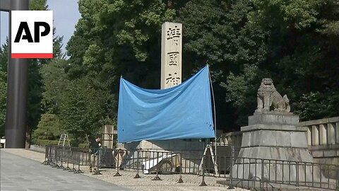 Shrine honoring Japan's war dead, including convicted war criminals, is vandalized again