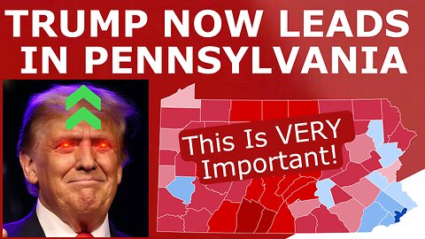 Donald Trump TAKES THE LEAD in Pennsylvania!