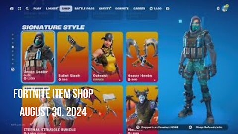 Fortnite Item Shop|August 30, 2024