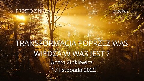 TRANSFORMACJA POPRZEZ WAS WIEDZA W WAS JEST ANETA ZINKIEWICZ SD 480p