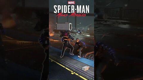 Spiderman Miles Morales Bridge Collapse #spiderman #playstation #ps5 #shorts