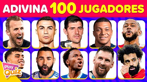 Adivina 100 Jugadores en 3 Segundos ⚽🧦🤔