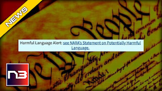 UNREAL: US Constitution, Declaration of Independence Labeled With ‘Warning’ at National Archives