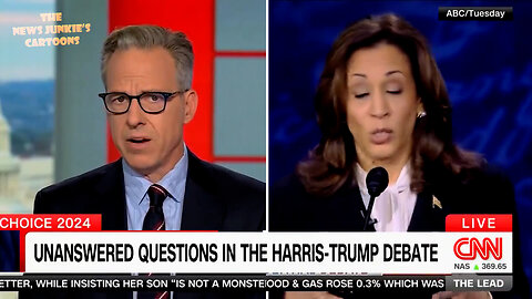 Even CNN’s Jake Tapper lambasted Kamala Harris for dodging substantive questions on the border and economy during the debate.