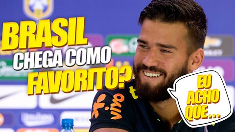 SELEÇÃO BRASILEIRA É A FAVORITA? Goleiro Alisson responde | COPA DO MUNDO 2022 QATAR