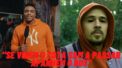 SuliWhatTV "Majestic TK viu o cota Sam The Kid a passar e apanhou o bus"