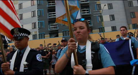 Police Prayer Rally, 16th District, Jefferson Park, Chicago IL