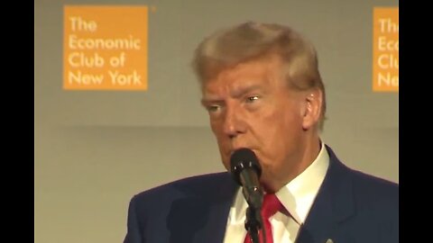 Trump: WORLD CAPITAL OF CRYPTO BITCOIN my 2nd term, cut regulations 1st term - Economic Club NYC