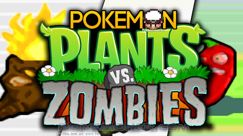 Pokemon Plants vs Zombies - A New GBA Hack ROM has over 50 Plants as Pokemon in this game!