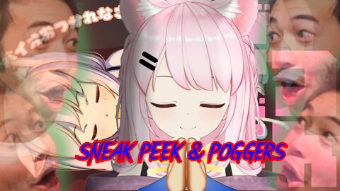 [Vtuber] Sneak peek Bell nekonogi being silly & poggers