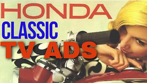 Retro Honda motorcycle commercials